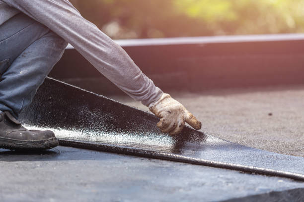 Professional Basement Waterproofing technician working in Walbridge, OH